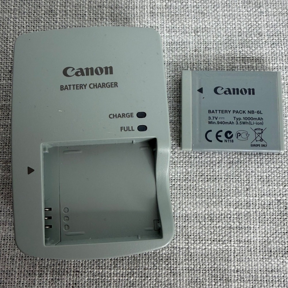 Canon CB-2LY Battery and Charger NB-6L